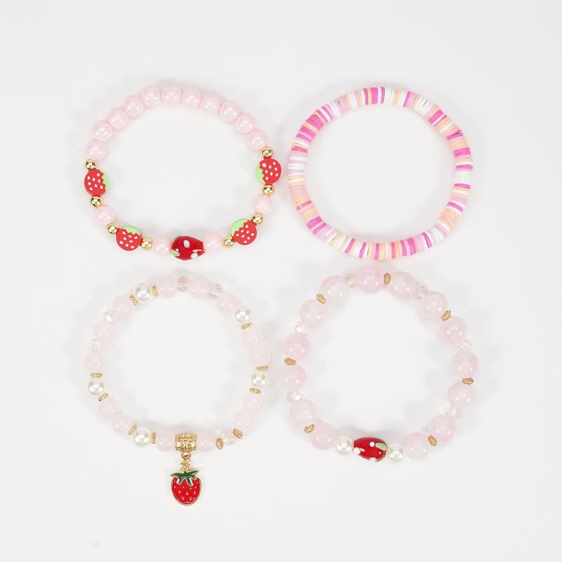 Briutn 4th of July Beaded Bracelets with American Flag Stars Charms USA Jewelry - Image 5